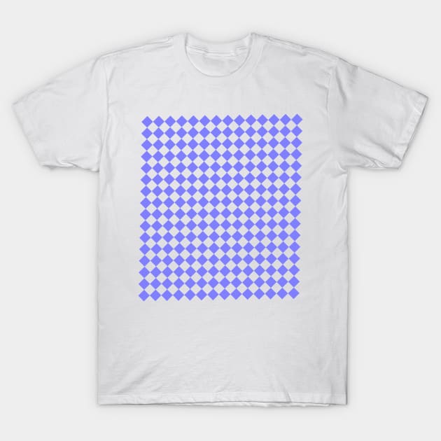 Beautiful blue   squares T-Shirt by jaml-12